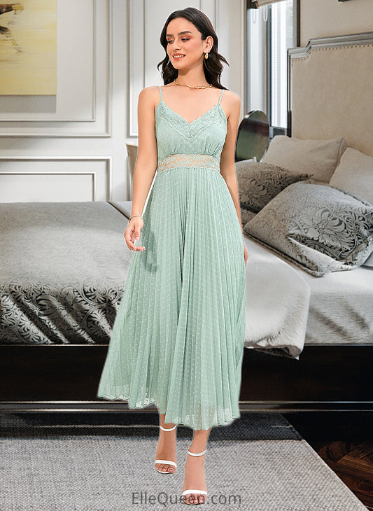 Rosalie A-LineV-neckAnkle-LengthBridesmaidDress#273652 DGP0013283